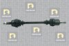 DA SILVA 1263T Drive Shaft